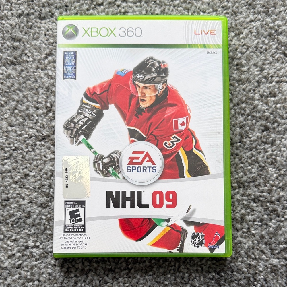 NHL 09 Xbox 360 Game